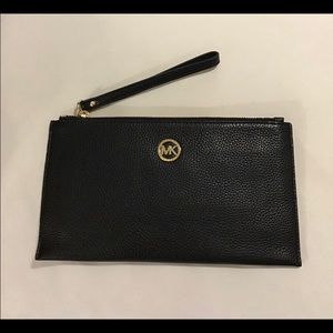 MK Black wristlet 👜